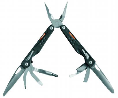 Gerber Multi-Tool MP1, 14 Werkzeuge, 2 Klingen, 420 Stahl, G10-Griffschalen, Polyester-Etui mit Gürtelschlaufe 